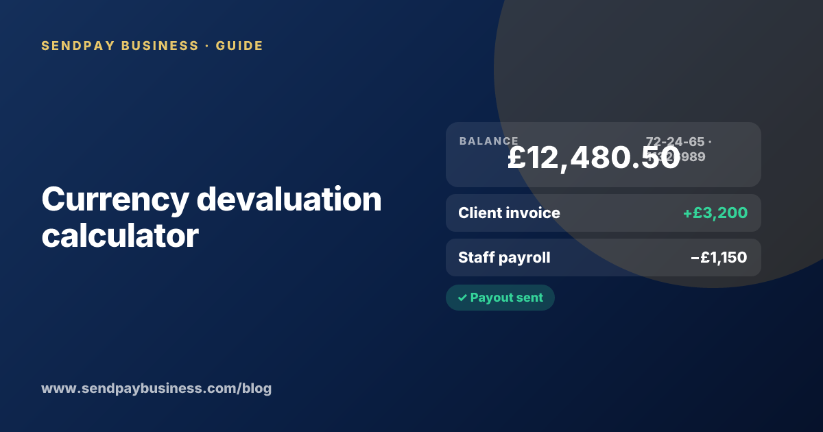 Currency devaluation calculator