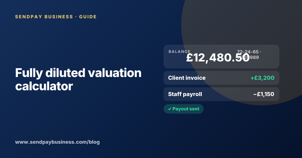 Fully diluted valuation calculator