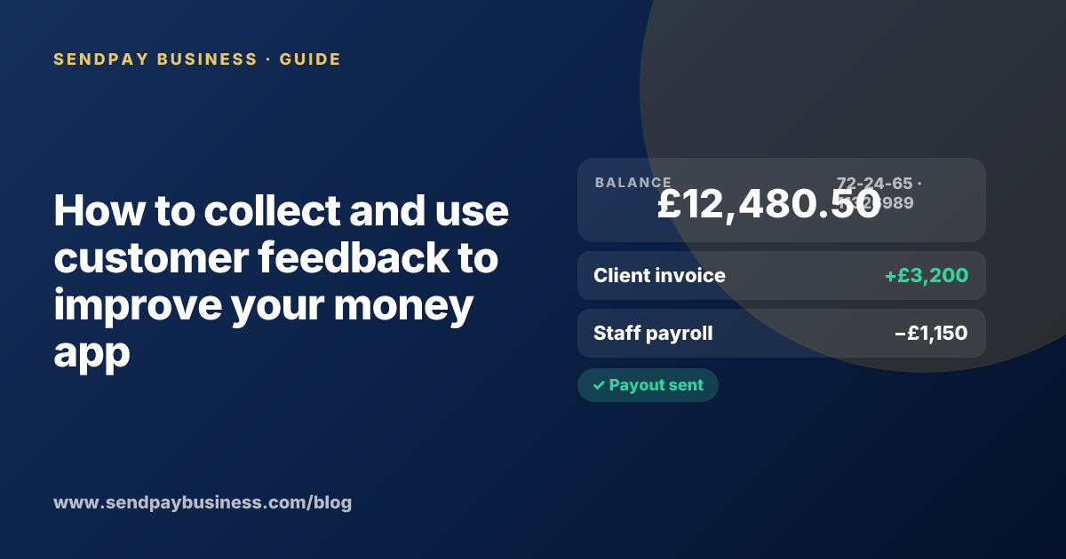 A founder planning the launch of their own money app