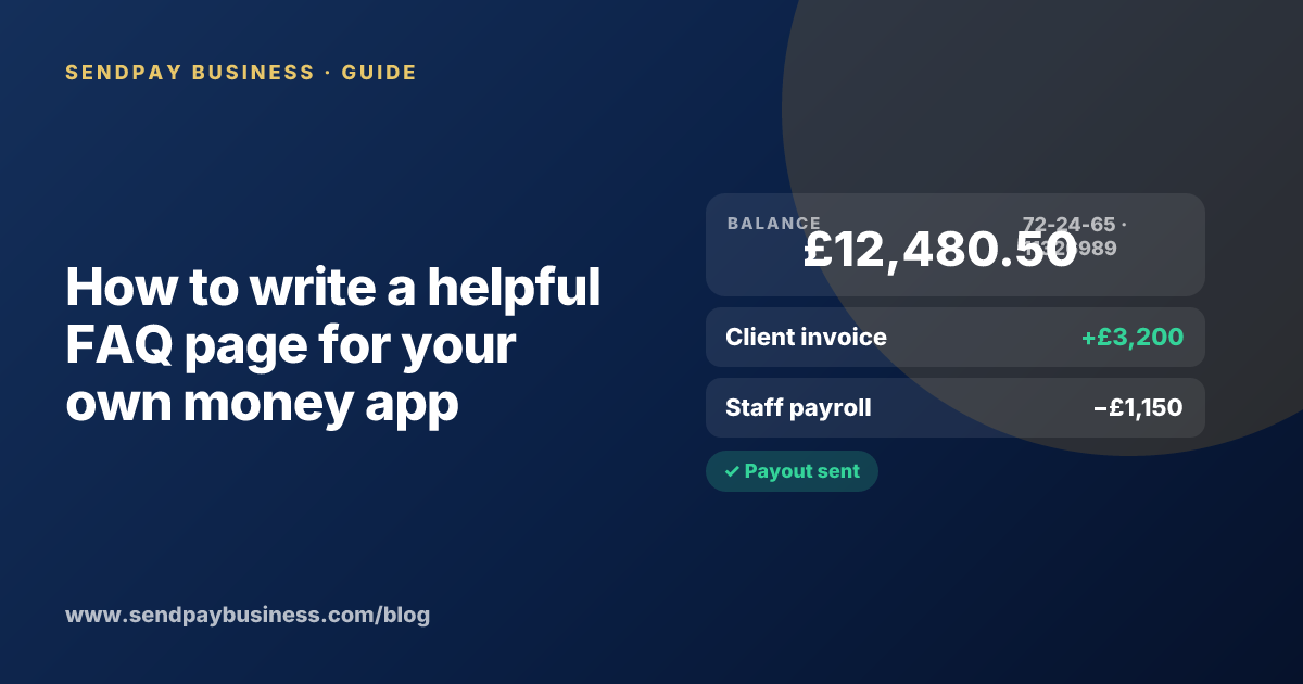 A founder planning the launch of their own money app
